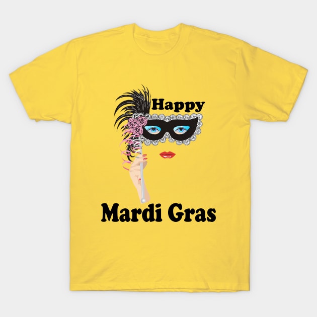 Mardi Gras T-Shirt by Blue Diamond Store